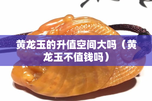 黃龍玉的升值空間大嗎（黃龍玉不值錢嗎）