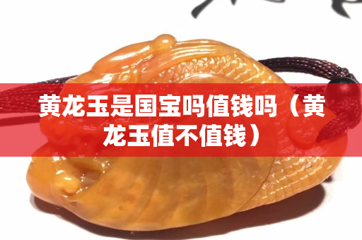 黃龍玉是國寶嗎值錢嗎（黃龍玉值不值錢）