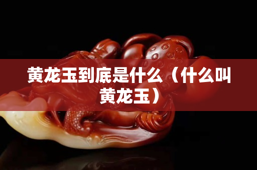 黃龍玉到底是什么（什么叫黃龍玉）