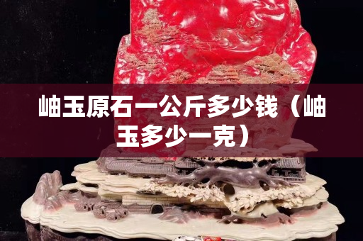 岫玉原石一公斤多少錢（岫玉多少一克）