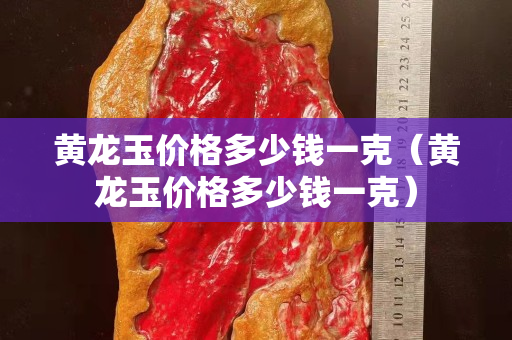 黃龍玉價格多少錢一克（黃龍玉價格多少錢一克）