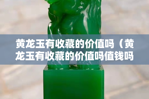 黃龍玉有收藏的價值嗎（黃龍玉有收藏的價值嗎值錢嗎）
