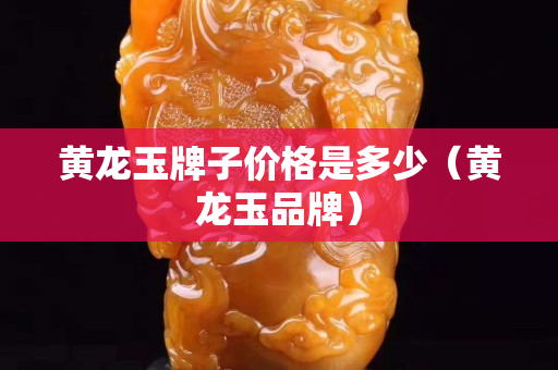 黃龍玉牌子價(jià)格是多少（黃龍玉品牌）