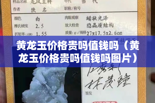 黃龍玉價格貴嗎值錢嗎（黃龍玉價格貴嗎值錢嗎圖片）
