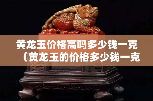黃龍玉價格高嗎多少錢一克（黃龍玉的價格多少錢一克）