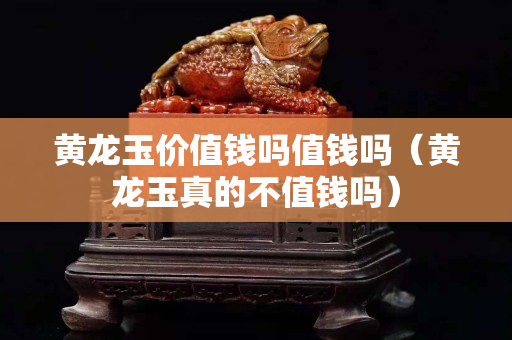 黃龍玉價值錢嗎值錢嗎（黃龍玉真的不值錢嗎）