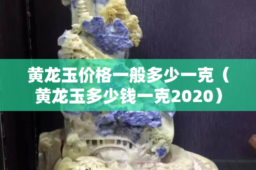 黃龍玉價格一般多少一克（黃龍玉多少錢一克2020）