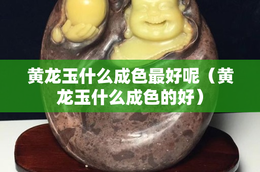 黃龍玉什么成色最好呢（黃龍玉什么成色的好）