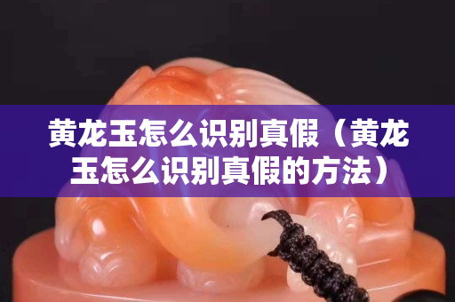 黃龍玉怎么識別真假（黃龍玉怎么識別真假的方法）