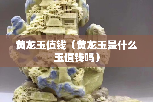 黃龍玉值錢(qián)（黃龍玉是什么玉值錢(qián)嗎）