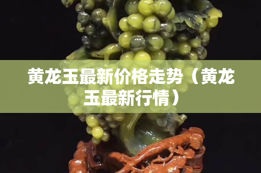 黃龍玉最新價格走勢（黃龍玉最新行情）