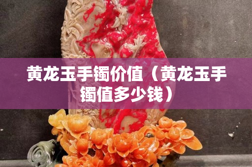 黃龍玉手鐲價值（黃龍玉手鐲值多少錢）
