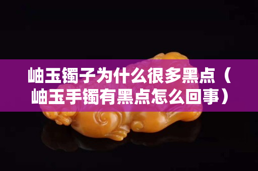 岫玉鐲子為什么很多黑點（岫玉手鐲有黑點怎么回事）