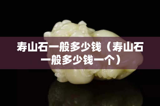 壽山石一般多少錢（壽山石一般多少錢一個）