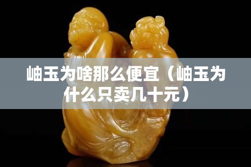 岫玉為啥那么便宜（岫玉為什么只賣幾十元）