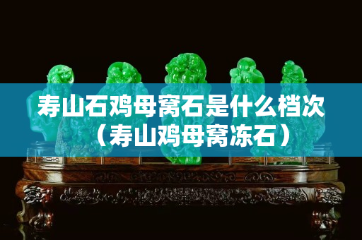 壽山石雞母窩石是什么檔次(壽山雞母窩凍石) 壽山石雞母窩石是什么檔次(壽山雞母窩凍石)
