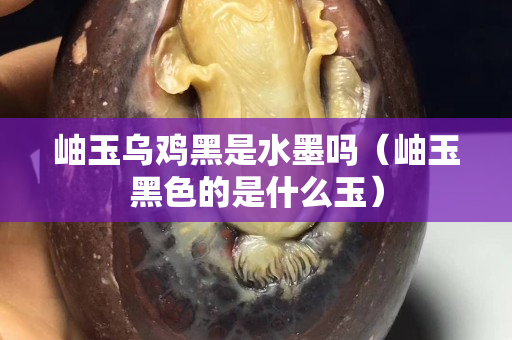 岫玉烏雞黑是水墨嗎(岫玉黑色的是什么玉) 岫玉烏雞黑是水墨嗎(岫玉黑色的是什么玉)