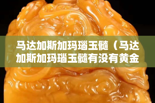 馬達(dá)加斯加瑪瑙玉髓（馬達(dá)加斯加瑪瑙玉髓有沒有黃金的）