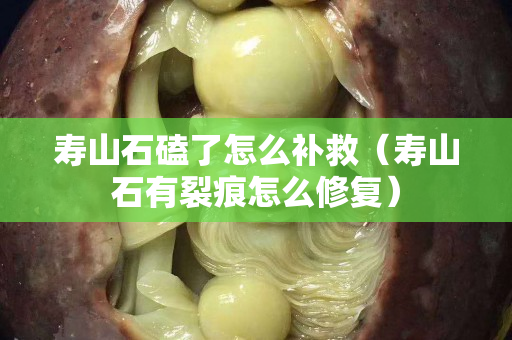 壽山石磕了怎么補救（壽山石有裂痕怎么修復）