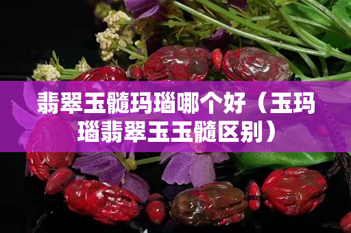 翡翠玉髓瑪瑙哪個好（玉瑪瑙翡翠玉玉髓區(qū)別）