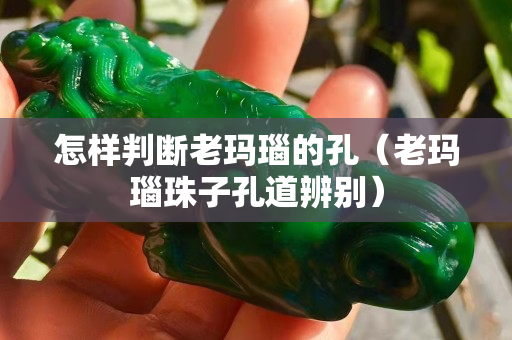 怎樣判斷老瑪瑙的孔（老瑪瑙珠子孔道辨別）