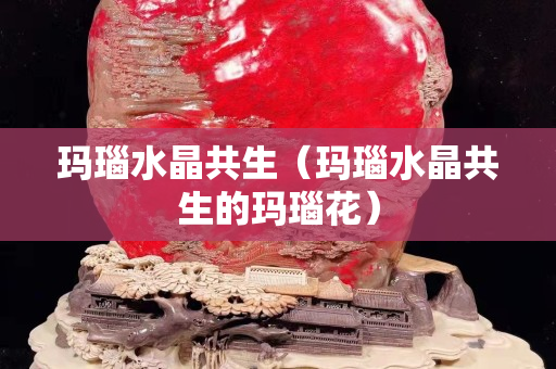 瑪瑙水晶共生（瑪瑙水晶共生的瑪瑙花）