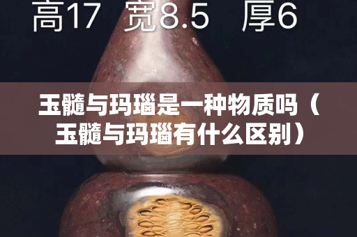 玉髓與瑪瑙是一種物質嗎(玉髓與瑪瑙有什么區別) 玉髓與瑪瑙是一種物質嗎(玉髓與瑪瑙有什么區別)