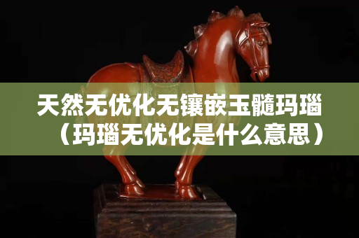 天然無優(yōu)化無鑲嵌玉髓瑪瑙（瑪瑙無優(yōu)化是什么意思）