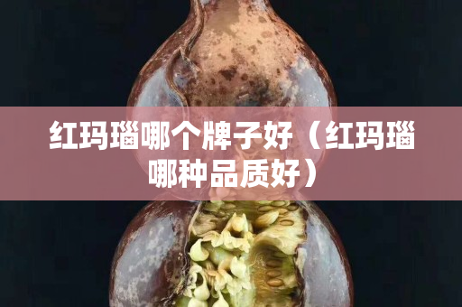 紅瑪瑙哪個牌子好（紅瑪瑙哪種品質好）