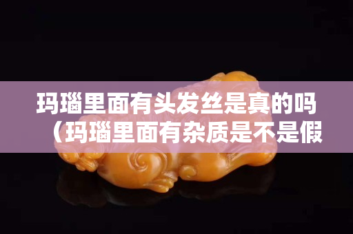 瑪瑙里面有頭發絲是真的嗎（瑪瑙里面有雜質是不是假的）