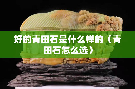 好的青田石是什么樣的(青田石怎么選) 好的青田石是什么樣的(青田石怎么選)