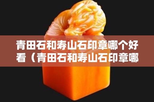 青田石和壽山石印章哪個好看（青田石和壽山石印章哪個好看一點）