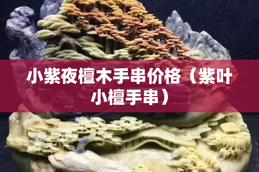 小紫夜檀木手串價(jià)格（紫葉小檀手串）