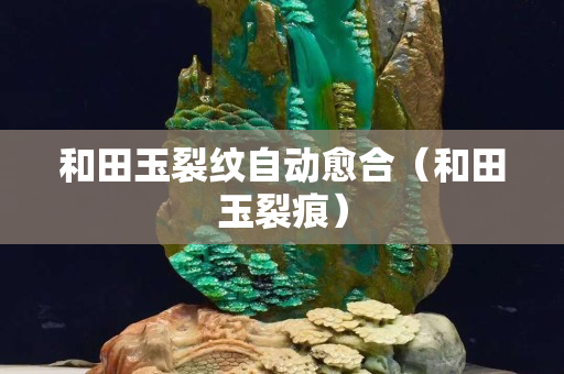 和田玉裂紋自動愈合（和田玉裂痕）