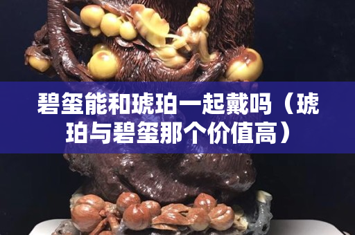 碧璽能和琥珀一起戴嗎(琥珀與碧璽那個(gè)價(jià)值高) 碧璽能和琥珀一起戴嗎(琥珀與碧璽那個(gè)價(jià)值高)