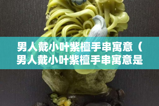 男人戴小葉紫檀手串寓意（男人戴小葉紫檀手串寓意是什么）