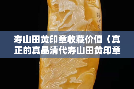 壽山田黃印章收藏價(jià)值（真正的真品清代壽山田黃印章）