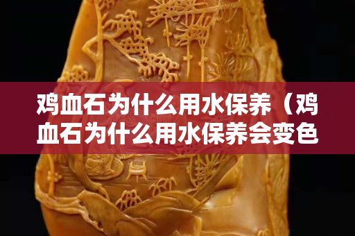 雞血石為什么用水保養（雞血石為什么用水保養會變色）