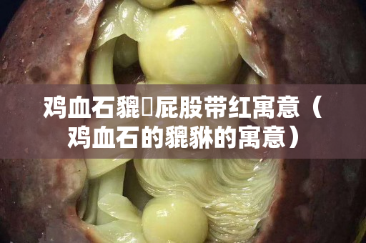 雞血石貔恘屁股帶紅寓意（雞血石的貔貅的寓意）