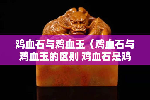 雞血石與雞血玉（雞血石與雞血玉的區別 雞血石是雞血玉嗎）