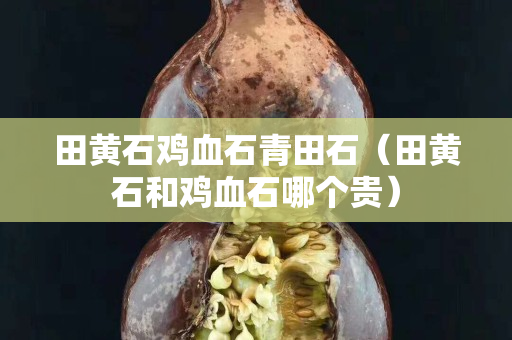 田黃石雞血石青田石（田黃石和雞血石哪個貴）