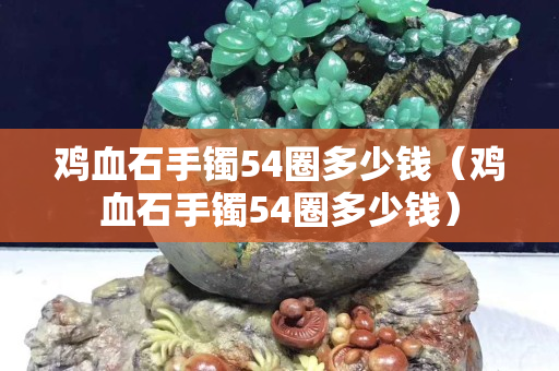 雞血石手鐲54圈多少錢（雞血石手鐲54圈多少錢）