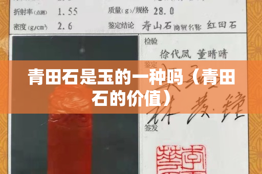 青田石是玉的一種嗎（青田石的價值）