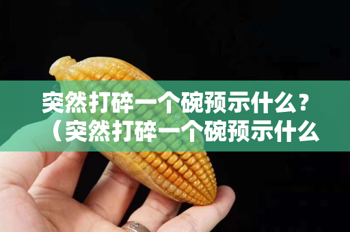 突然打碎一個(gè)碗預(yù)示什么？（突然打碎一個(gè)碗預(yù)示什么預(yù)兆）