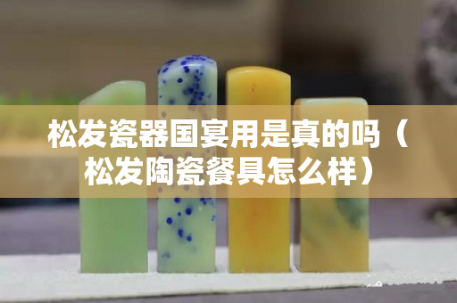 松發瓷器國宴用是真的嗎（松發陶瓷餐具怎么樣）