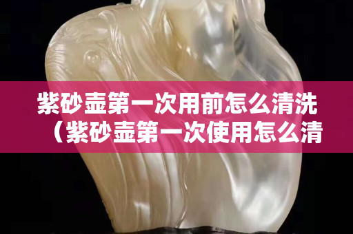 紫砂壺第一次用前怎么清洗（紫砂壺第一次使用怎么清洗）