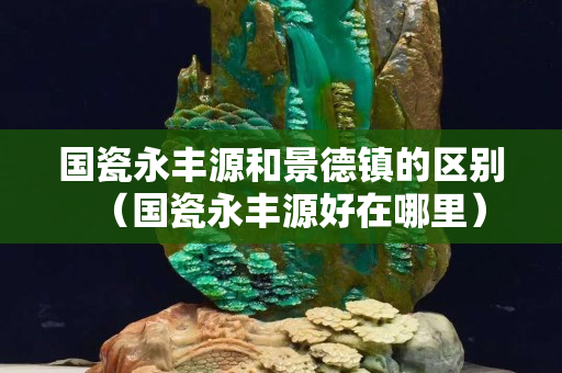 國瓷永豐源和景德鎮的區別（國瓷永豐源好在哪里）