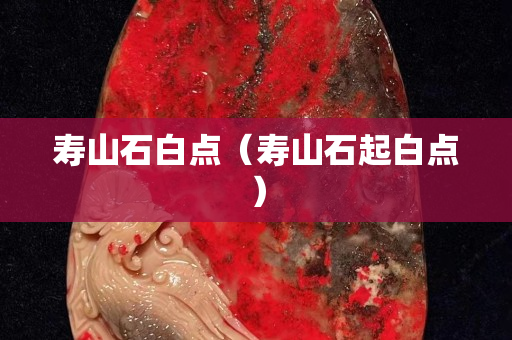 壽山石白點(diǎn)（壽山石起白點(diǎn)）