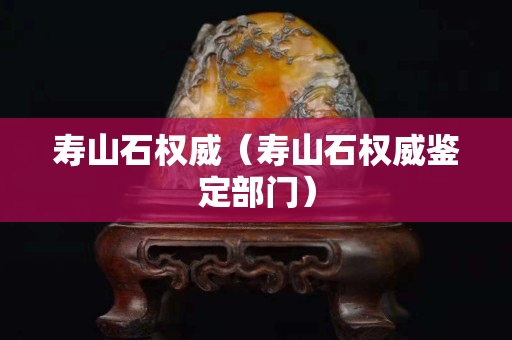 壽山石權(quán)威（壽山石權(quán)威鑒定部門）