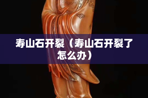 壽山石開裂（壽山石開裂了怎么辦）